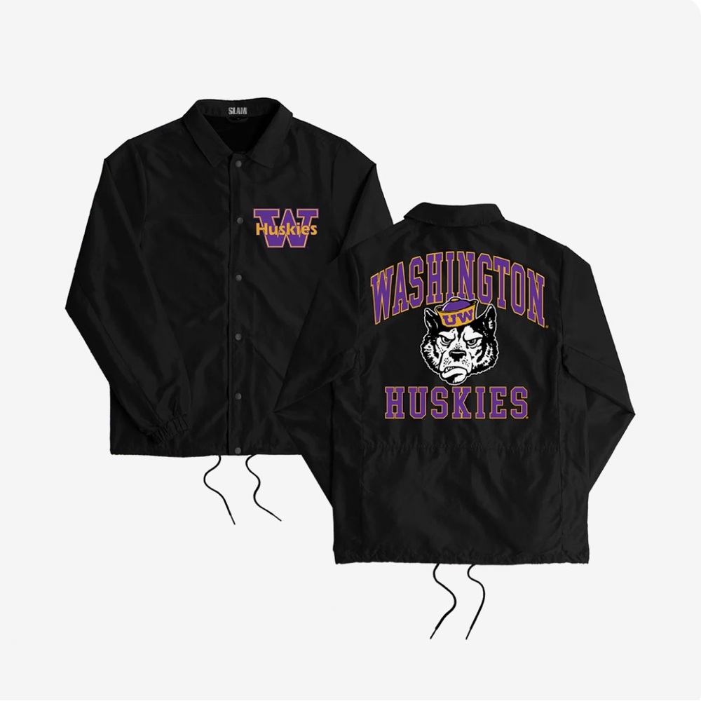 Washington Huskies Coaches Jacket